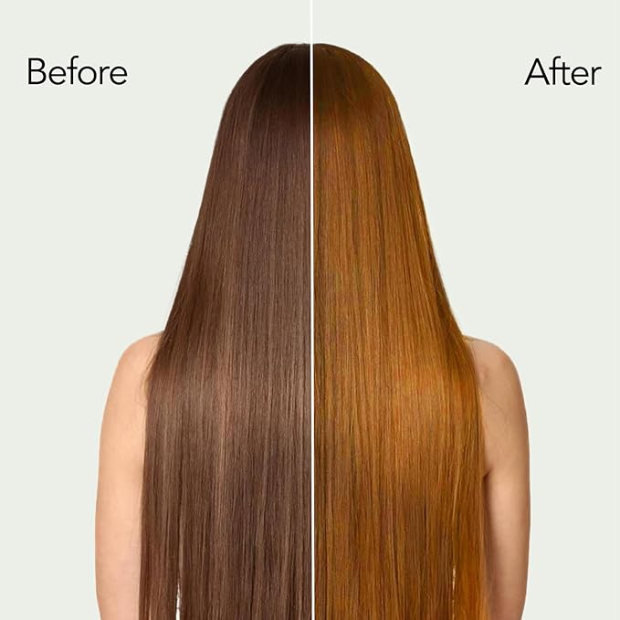 Instant Blonde and Brown Semi-Permanent Hair Dye Shampoo - 3 in 1 Formula with Argan Oil for Men & Women, Easy to Use, 16.9 Fl oz-FemmiqueWomen