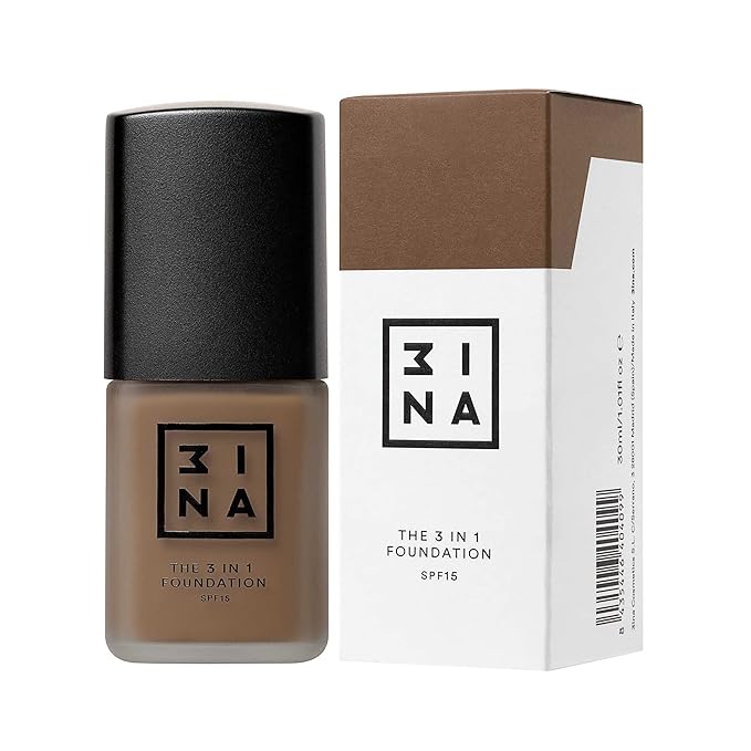 3INA The 3-In-1 Foundation 216 - Vegan Formula - Combination Of Primer, Concealer And Foundation - Medium Coverage - Natural Finish - Perfect For Covering Lines And Blemishes - Long Lasting - 1.01 Oz-FemmiqueWomen