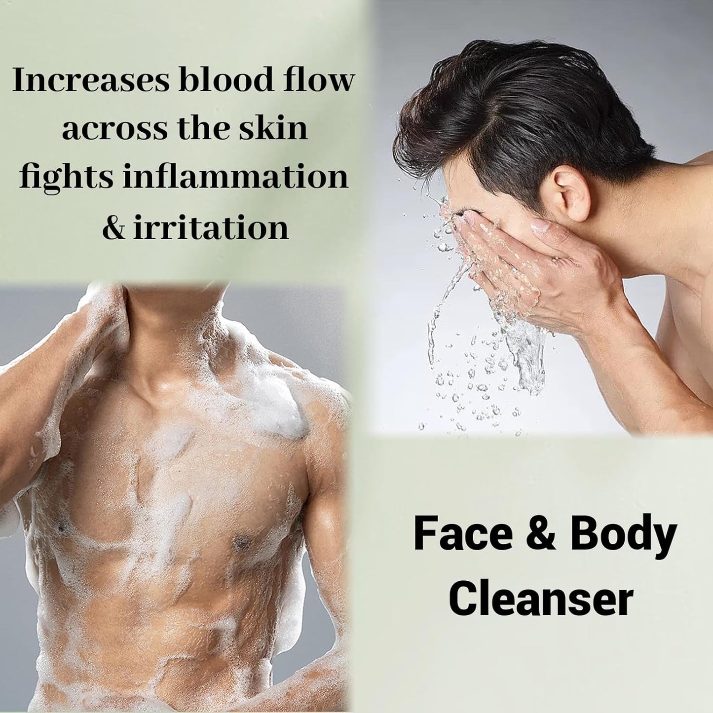 3 Pack Natural Activated Charcoal Soap Bar Black Soap for Face & Body Cleanse, Handmade Bamboo Charcoal Soap with Coconut Oil, Gentle Cleanser Soap for Men Women All Skin Types-FemmiqueWomen