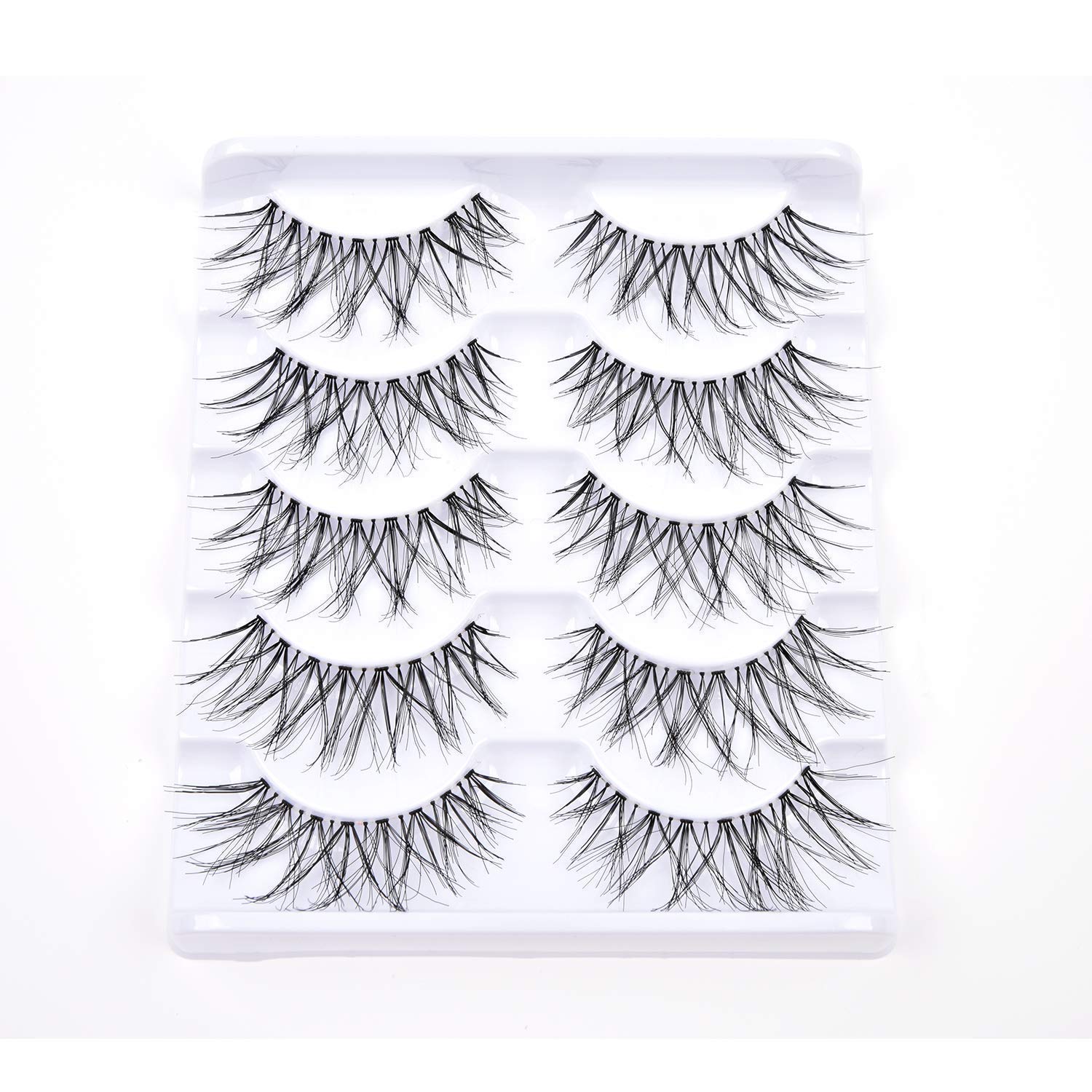 JIMIRE False Eyelashes Multipack False Eyelashes Glam 614 False Lashes-FemmiqueWomen