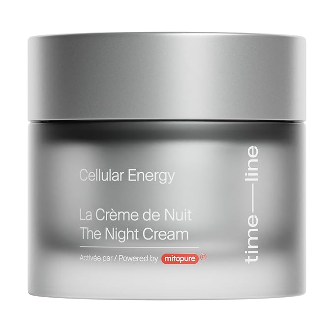 Timeline The Night Cream powered by Mitopure (Urolithin A) Helps skin regenerates overnight, clinically proven to boost skin hydration, significantly reduce wrinkles appearance. 1.69oz (50ml)-FemmiqueWomen
