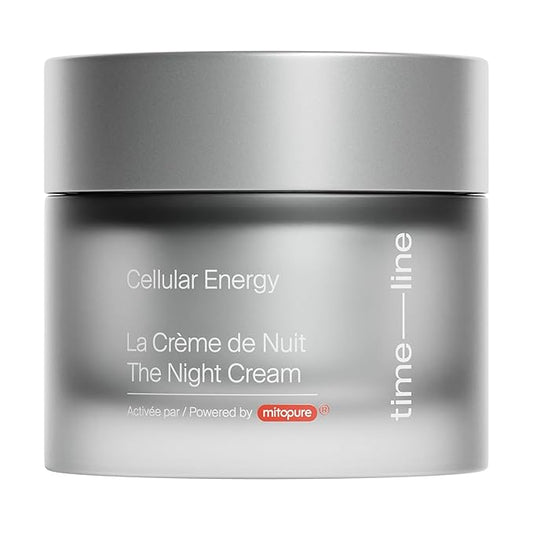 Timeline The Night Cream powered by Mitopure (Urolithin A) Helps skin regenerates overnight, clinically proven to boost skin hydration, significantly reduce wrinkles appearance. 1.69oz (50ml)-FemmiqueWomen