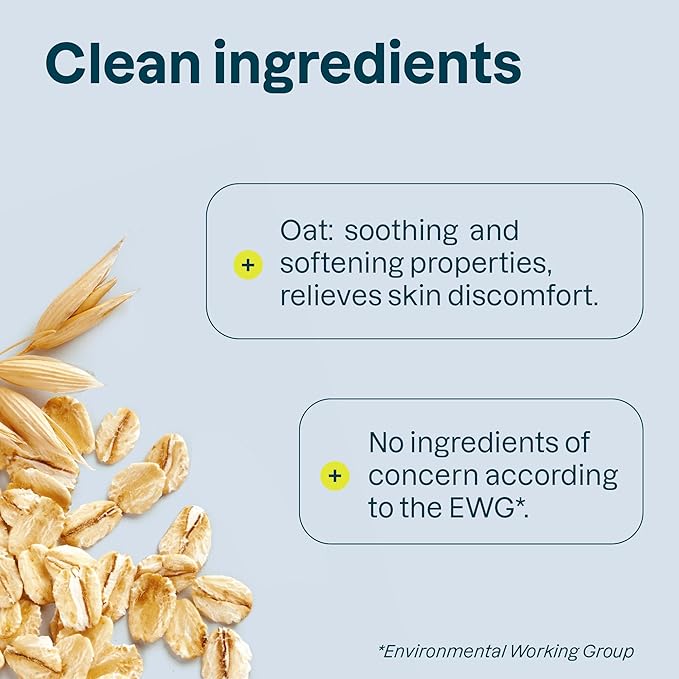 ATTITUDE Body Cream for Sensitive Skin with Oat, EWG Verified, Dermatologically Tested, Vegan, Extra Gentle, Unscented, 8 Fl Oz-FemmiqueWomen