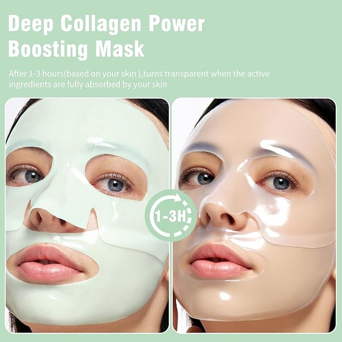 ISTON Overnight Hydrogel Face Mask for All Skin-FemmiqueWomen