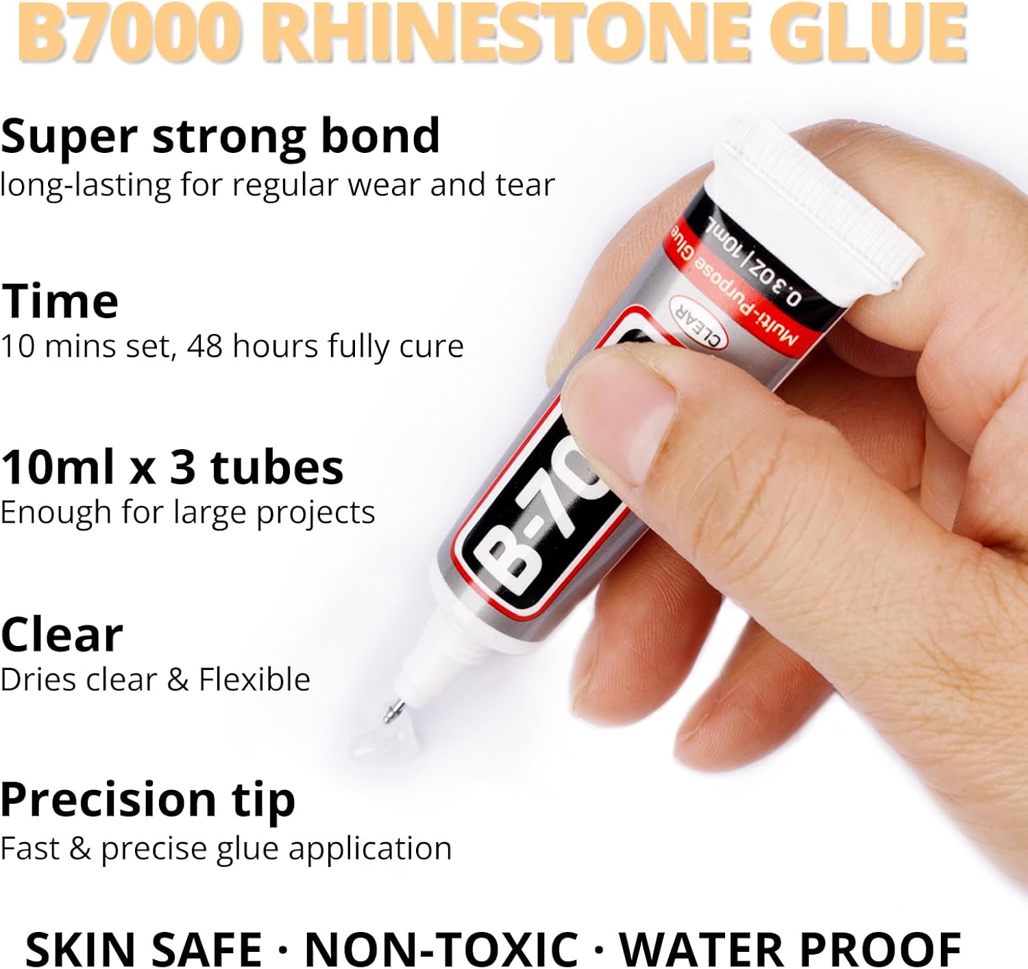 30000Pcs Resin Jelly Rhinestones Set for Crafting Bedazzling, Orange Yellow AB Flatback Gems Jewels for Crafts Clothes Shoes Fabric Outfit Nails Makeup, Flat Back Crystal 2-6mm with b 7000 Glue-FemmiqueWomen