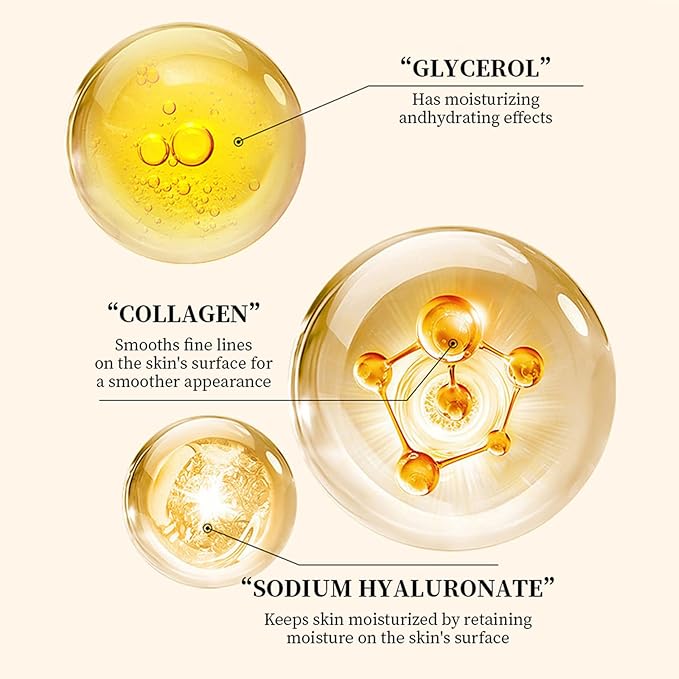 24K Gold Under Eye Patches,Black Box Collagen Anti-Aging Moisturize Under Eye Mask,Reducing Fine and Lines Dark Circleeye Patches,Gel Eye Masks Beauty & Personal Care-FemmiqueWomen