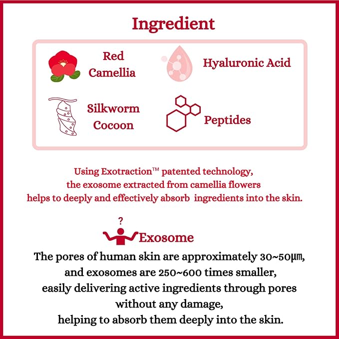 [DermaFi] Red Camellia Cell Activating Mist Facial Toner Spray (3.38 fl oz/100ml)-FemmiqueWomen