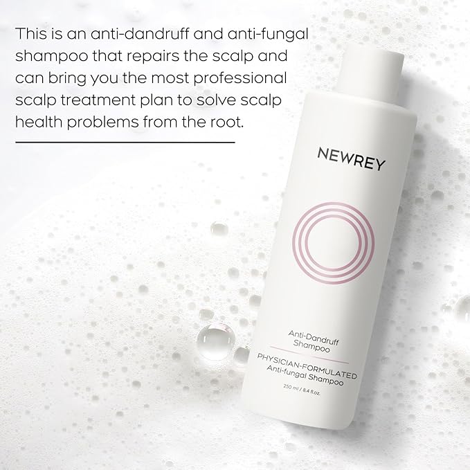 24HR Fast Itch Relief Anti-Fungal Shampoo for Psoriasis, Seborrheic Dermatitis & Folliculitis, Relieves Itchy, Dry Scalp, Sulfate & Paraben Free Anti-Dandruff Shampoo for Men and Women, 8.4 fl oz-FemmiqueWomen