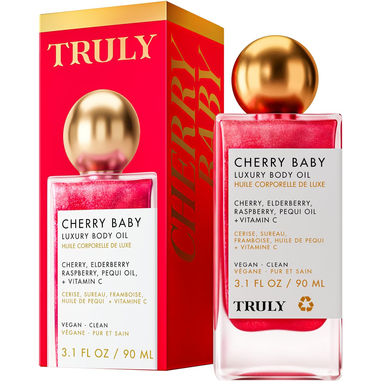 Truly Cherry Baby Luxury Body Oil-FemmiqueWomen