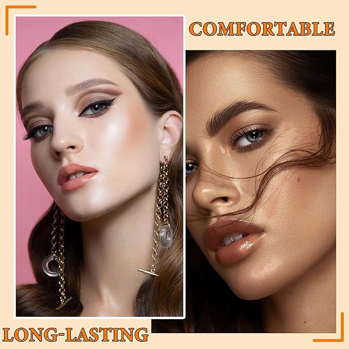 3 Pcs Polvo De Hadas,Fairy Hightlighter Stick Face Blusher Patting Polvo De Hadas Powder Highlighter Makeup,Natural Body Brightens Three-dimensional Body Glitter Stick-FemmiqueWomen