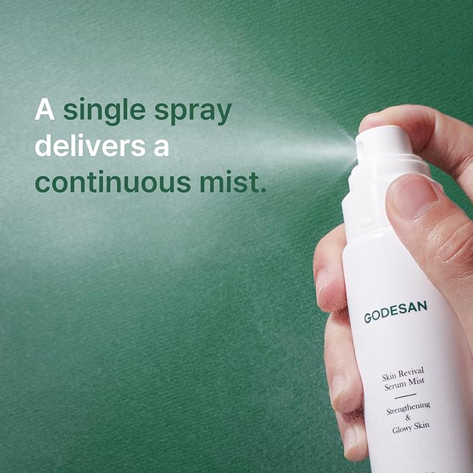 Skin Revival Serum Mist 1.35fl oz - Hydrating Facial Mist, Glowy Skin, Vegan, Sets Makeup, All Skin Type-FemmiqueWomen