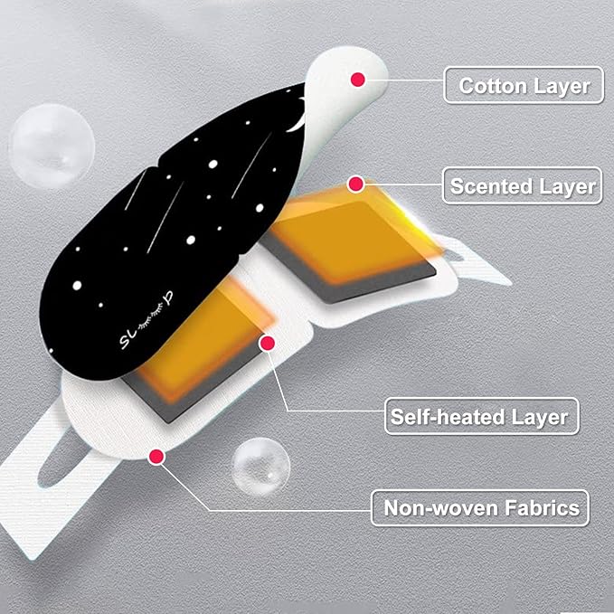 15PCS Steam Eye Mask, No Scent, Self-Heating Eye Mask, Eye SPA Mask, Relieve Eye Strain Fatique, Dark Circles, Puffiness(15pcs)-FemmiqueWomen