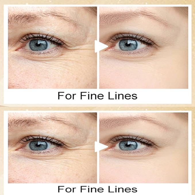 20g Eye Cream with Electric Massage, Moisturizing Anti-Wrinkles Eye Cream, Anti Aging Eye Cream for Dark Circles and Puffiness, Results in 3-4 Weeks to Reduce Fine Lines-FemmiqueWomen