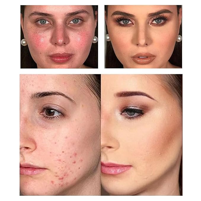 12 Color Concealer Palette & 12 Colors Blush Palette,Full Coverage Makeup,Corrector for Under Eye Dark Circles and Highlight Blush Palette Face Cosmetics Makeup-FemmiqueWomen