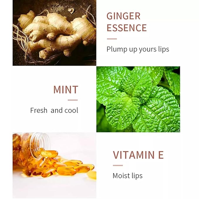 2 Pcs Lip Plumper, Natural Lip Plumper and Lip Care Serum,Lip Plumper set (Day& Night)-FemmiqueWomen