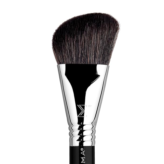 Sigma Beauty Professional F23 Soft Angled Contour™ synthetic Face Makeup Brush with SigmaTech® fibers for Contouring, Sculpting and Highlighting-FemmiqueWomen