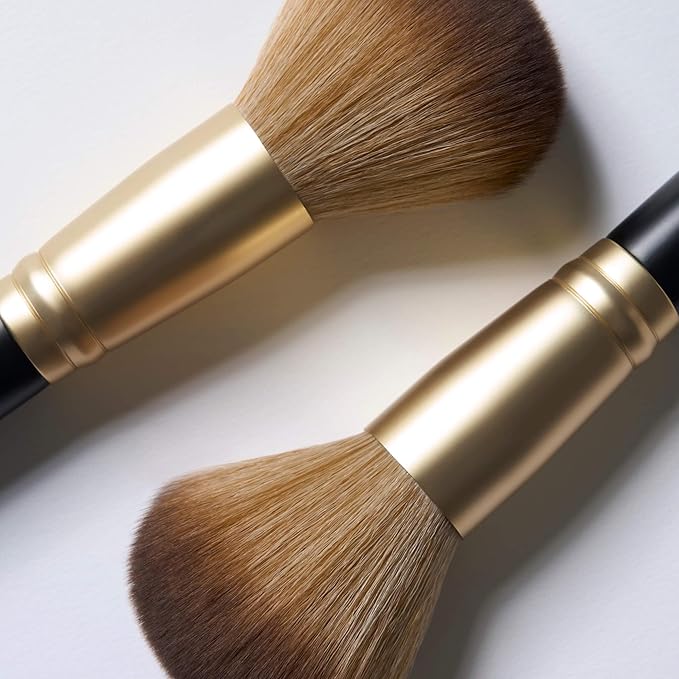 LAURA GELLER NEW YORK Setting Powder Brush - Makeup Brush for Setting - Set Face Makeup without Caking - Smooth Finish-FemmiqueWomen