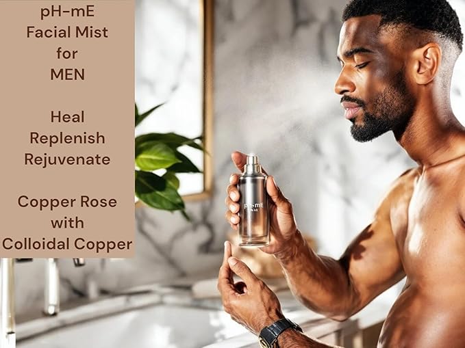 Hydrating Face Mist, Copper Rose, Pure, Natural, Organic Ingredients Helps your Skin Reduce Wrinkles, Fine Lines, Inflammation, Acne, for Clear Beautiful Skin (3.4oz)-FemmiqueWomen