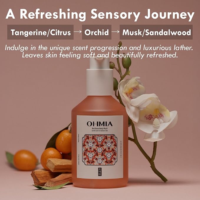 Korean Red Bean Body Lotion for Women - 24-Hour Hydrating Moisturizer for Dry Skin with Peptides & Hyaluronic Acid for Smooth Sensitive Skin - Vegan & Cruelty-Free - 8.45 fl oz-FemmiqueWomen