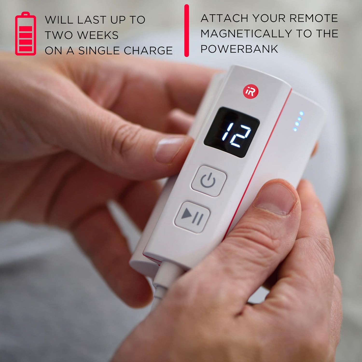 iRestore Professional + Rechargeable Battery Pack - Laser Red Light Therapy for Hair Growth - FDA Cleared Hair Loss, Thinning Treatment for Men & Women - Hair Regrowth Cap - 282 Lasers & LEDs-FemmiqueWomen