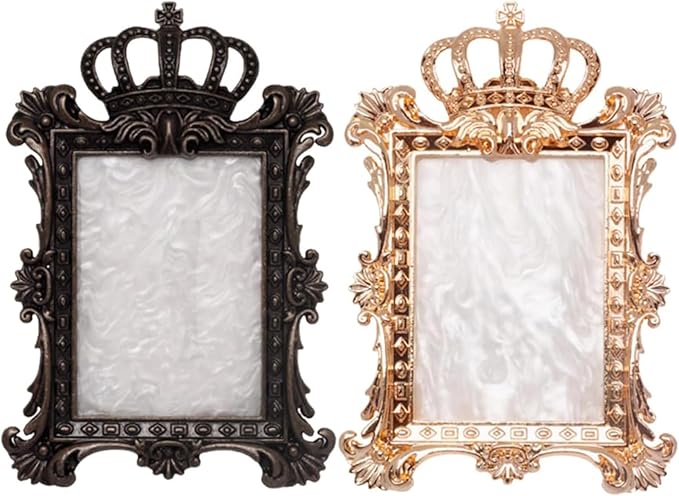 2 Pcs Nail Art Palette, Nail Art Painting Mixed Color Palettes Crown Nail Holder Retro Nail Art Display Board, Nail Art Display Tools Photography Props-FemmiqueWomen