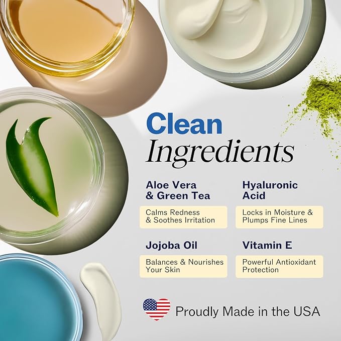 LilyAna Naturals Retinol Cream - Anti-Aging Moisturizer for Face & Neck, Made in USA, Wrinkle Reduction - 1.7oz, 2 Pack-FemmiqueWomen