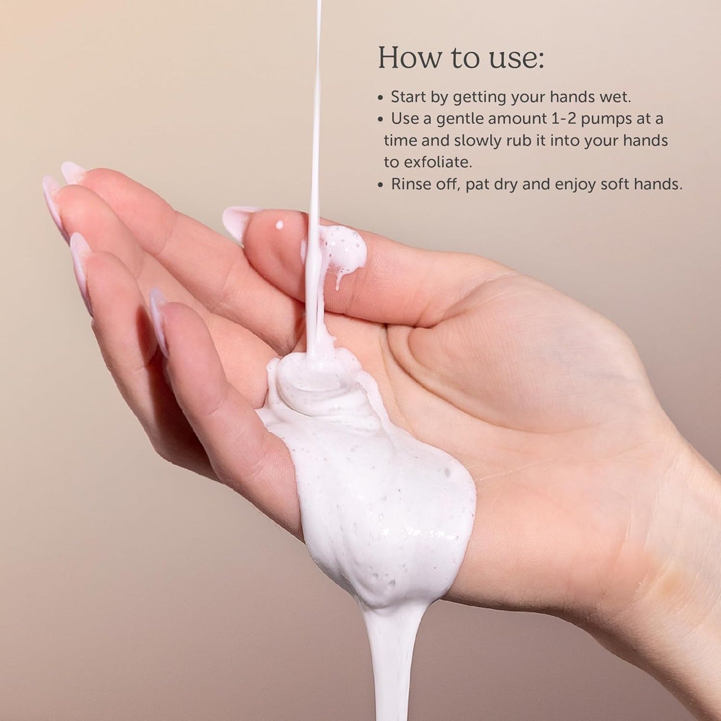 Nectar Life Exfoliating & Moisturizing Hand Wash 3-Pack, Volcanic Pumice for Hand Scrub, Shea Butter Softens Hands, Clean Vegan Ingredients, Ocean Breeze Scent-FemmiqueWomen