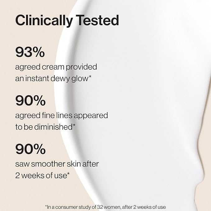 Honest Beauty Hydrogel Cream with Hyaluronic Acid | Lightweight, Moisturizing Water Cream | Gentle for Sensitive Skin, Fragrance Free, Vegan | 1.7 fl oz-FemmiqueWomen