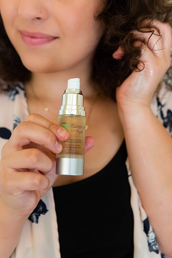 Essence Of Argan 100% Pure Moroccan Organic Argan Oil - Natural EcoCert Oil that Nourishes, Conditions and Moisturizes Your Skin, Hair and Nails-FemmiqueWomen