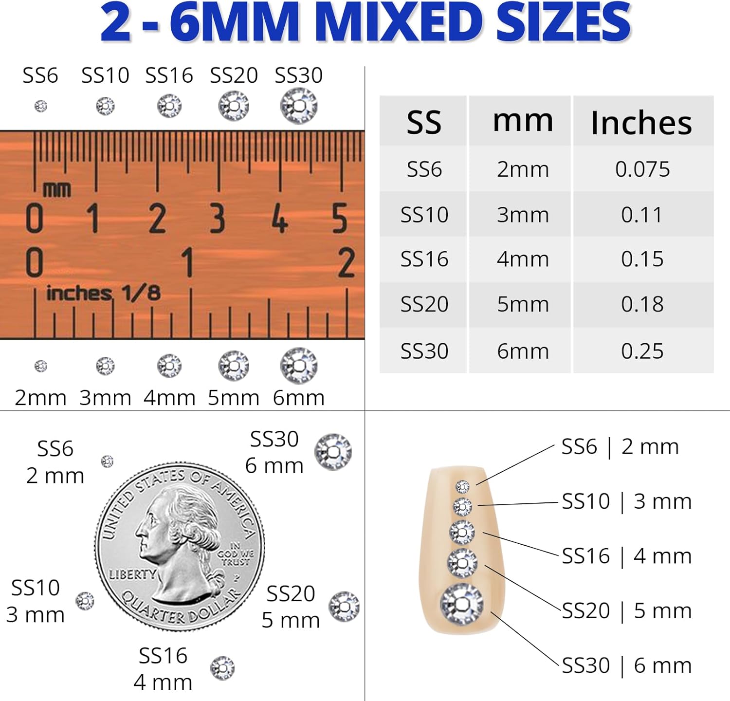 30000Pcs Resin Rhinestones for Crafting Bedazzling, Blue Flatback Gems Crystal for Crafts Clothing Clothes Shoes Fabric Tumblers Cups, Bling Dark Royal Navy Blue Flat Back Jewels with b7000 Glue-FemmiqueWomen