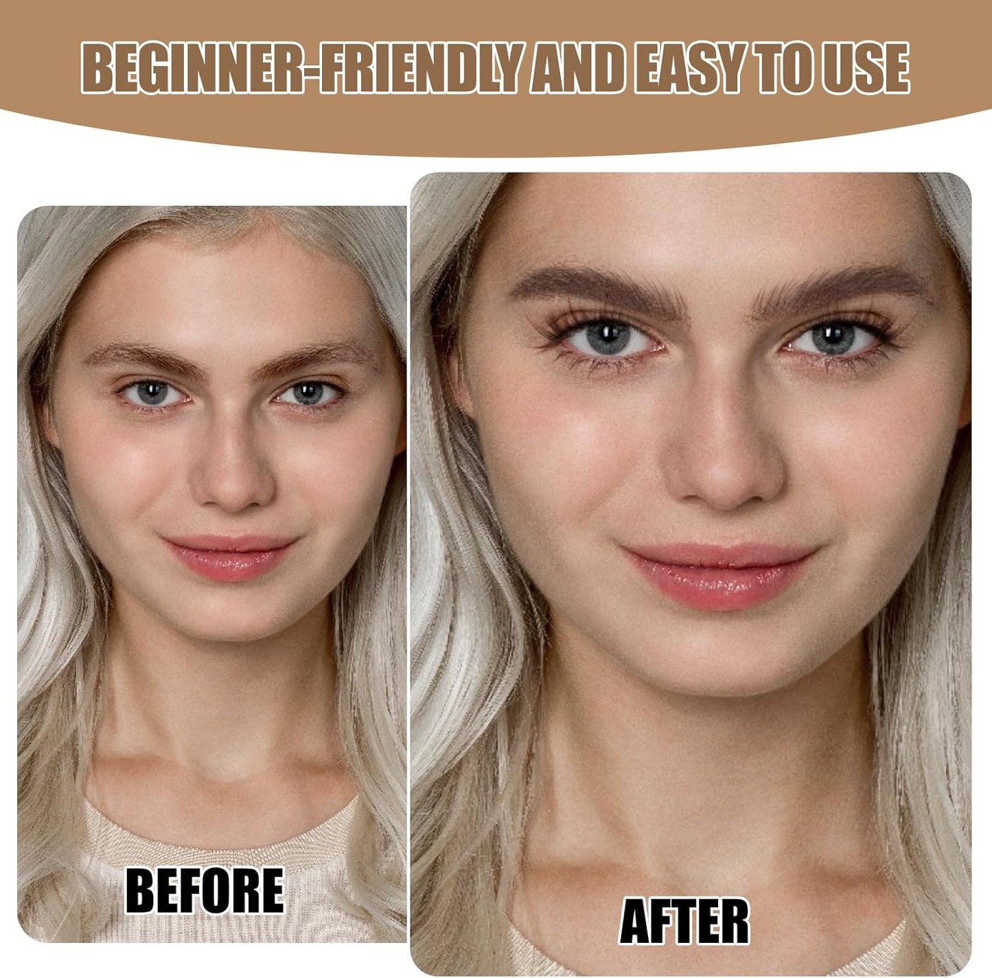 Upgraded Lash Lift Kit Professional - Eyebrow Lamination & Eyelash Perm Kit with High Adhesion Glue and Long-Lasting Curling Set, Gentle Formula for Sensitive Eyes-FemmiqueWomen