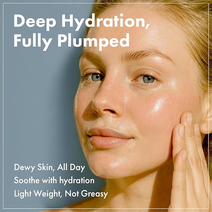 Hyaluronic Acid 9 Cream, Vitamin B5, Collagen, Niacinamide, Centella Asiatica Extract, Long-lasting Hydration, Daily Moisturizer Face Cream, Korean Skin Care, 50ml, 1.69 fl.oz.-FemmiqueWomen