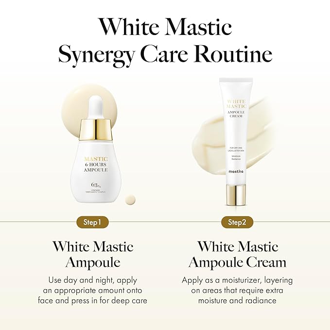 White Mastic Ampoule Cream 40ml-FemmiqueWomen
