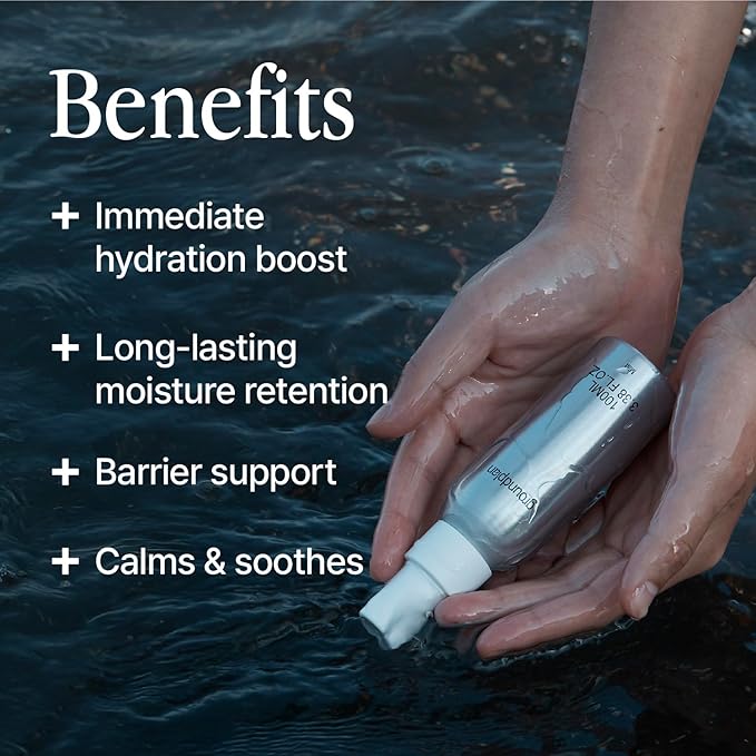 Silver Frost Mist - Facial Barrier Toner Spray with 80% Witch Hazel Water, Cica for Skin Barrier Repair, Recovery Mist for Sensitive Skin, Dewy Hydration, Korean Skin Care (3.38 fl oz)-FemmiqueWomen