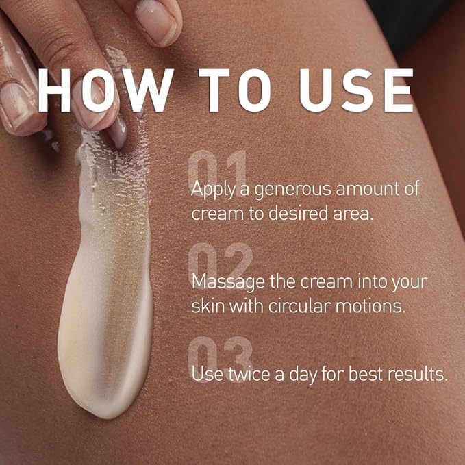 Belly Firming Cream: B Flat Skin Tightening Cream , Cellulite & Stretch Mark Reduction & Tummy Hips Cream & Body Firming for Stomach & Thighs & Arms – 3.38 Fl Oz-FemmiqueWomen