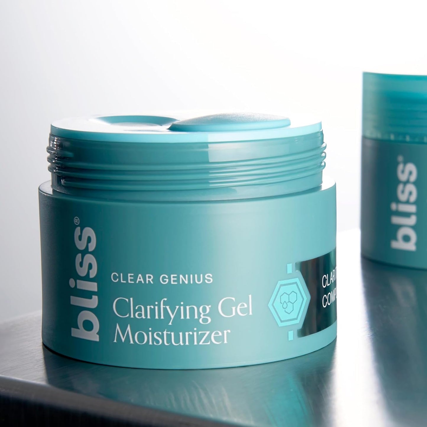Bliss Clear Genius Clarifying Gel Moisturizer with CLARITY 5 Complex | Salicylic Acid, Niacinamide & Witch Hazel for Blemish-Prone Skin, 1.7 fl oz-FemmiqueWomen