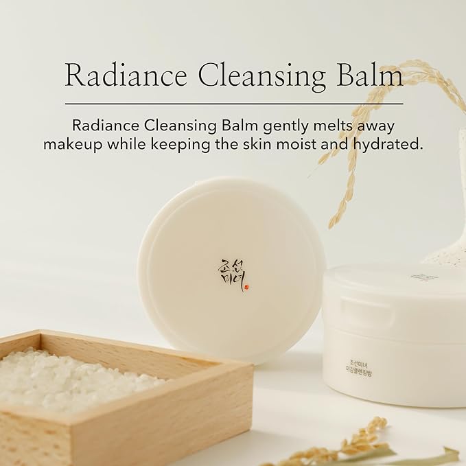 Beauty of Joseon Radiance Cleansing Balm Makeup, Sunscreen, Pore Cleanser for Sensitive Acne Skin. Korean Skincare for Men and Women 100ml, 3.38 fl.oz-FemmiqueWomen
