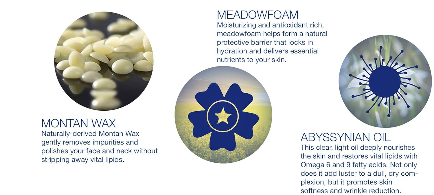 Trilipiderm Hydrating Exfoliant Cleanser – 3-in-1 Face Cleanser, Scrub & Hydrator, Fragrance-Free, Daily Facial Cleanser, Travel Size 3 Ounce Tube-FemmiqueWomen