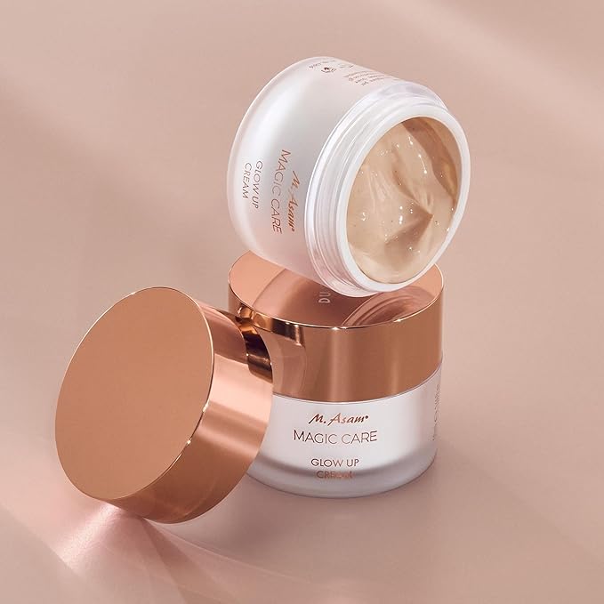 M. Asam MAGIC CARE Glow Up Cream (1.69 Fl Oz) - Light facial cream with immediate & long-term glow effect, skincare for fresh and youthful complexion, ideal as day care & as make-up base.-FemmiqueWomen