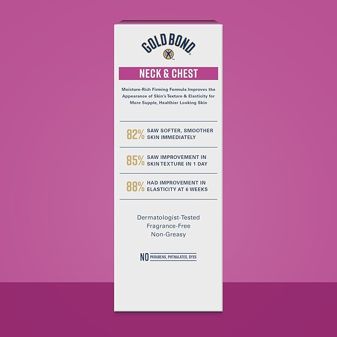 Gold Bond Age Renew Neck & Chest Firming Age Renew Cream, 2 oz., Clinically Tested Skin Firming Cream-FemmiqueWomen