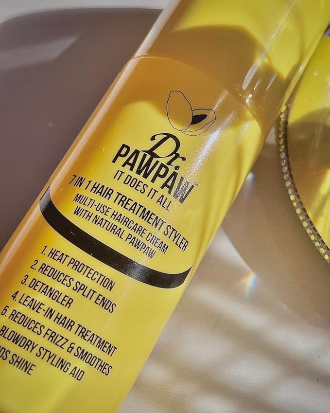 It Does It All: 7 in 1 Hair Treatment Styler with Papaya, Aloe Vera, Coconut Oil, Vegan & Natural (6 x 150 ml)-FemmiqueWomen