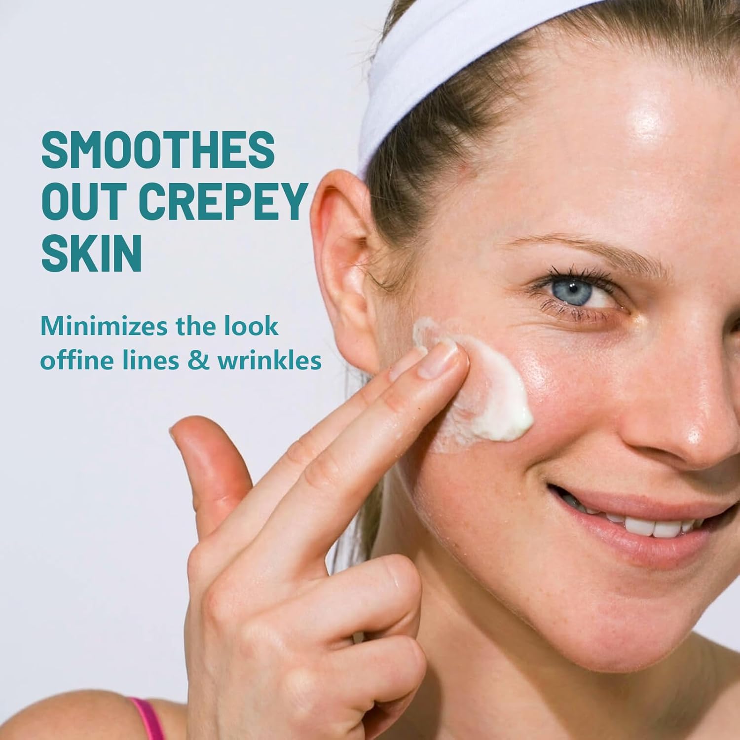 Crepes skin cream for aging skin ，Crepes Skin Repair Treatment, Firming Cream with Hyaluronic Acid & Shea Butter to Deeply Moisturize & Tighten Wrinkly Dry-FemmiqueWomen