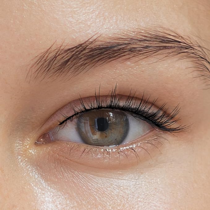 Natural Lashes Wispy Eyelashes Natural Look Short Lashes Pack 12mm Eyelashes C Curl False Lashes Thinner Band 3D Volume Fake Eyelashes 7 Pair Siligli-FemmiqueWomen