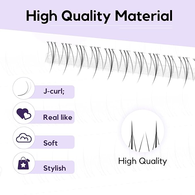 GAQQI Bottom Lash Clusters Natural Bottom Lashes Clear Band, DIY Lash Extensions Lower Lashes, Soft & Comfortable Thin Band Bottom Eyelashes Wispy Daily Style 5mm+6mm 48pcs(B10)-FemmiqueWomen