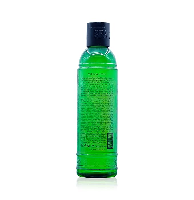 SPA CEYLON Aloe Vera Watergrass Gentle Hair Cleanser | Treat and Strengthen Hair | Sulfate-Free Hair Care | Ideal for Thin Weak or Fragile Hair-FemmiqueWomen
