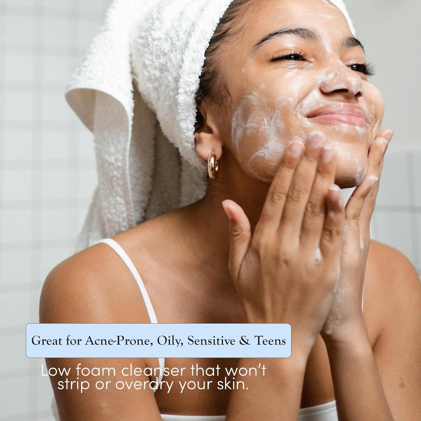 ZENMED Facial Cleansing Gel 6 oz for Women and Men - All-in-One Cleanser Face Wash | Hydrating Cleanser & Gel for Sensitive Skin | Natural, Organic Facial Wash - USA Made-FemmiqueWomen