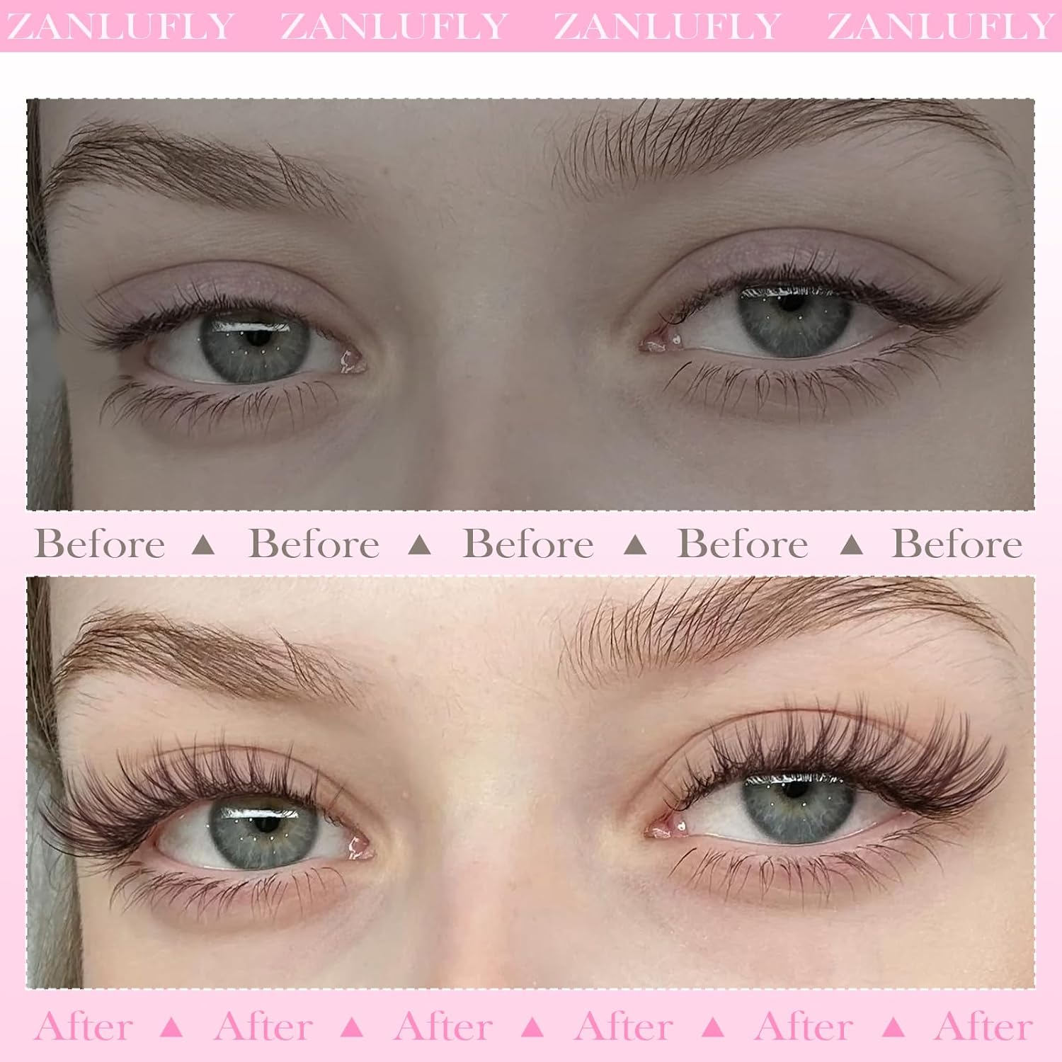 Self Adhesive Eyelashes Brown Self Adhesive Lash Clusters Natural No Glue Lashes Dark Brown Eyelash Extensions Pre-glued Eyelash Clusters Wispy Press on Individual Lashes 8-16mm by ZANLUFLY-FemmiqueWomen