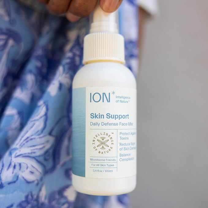 ION* Intelligence of Nature Skin Support | Skincare for Anti-Aging, Healthy Skin & Hydration to Defend Against Toxins, Reduce Redness, Improve Skin Microbiome (8 oz.)-FemmiqueWomen