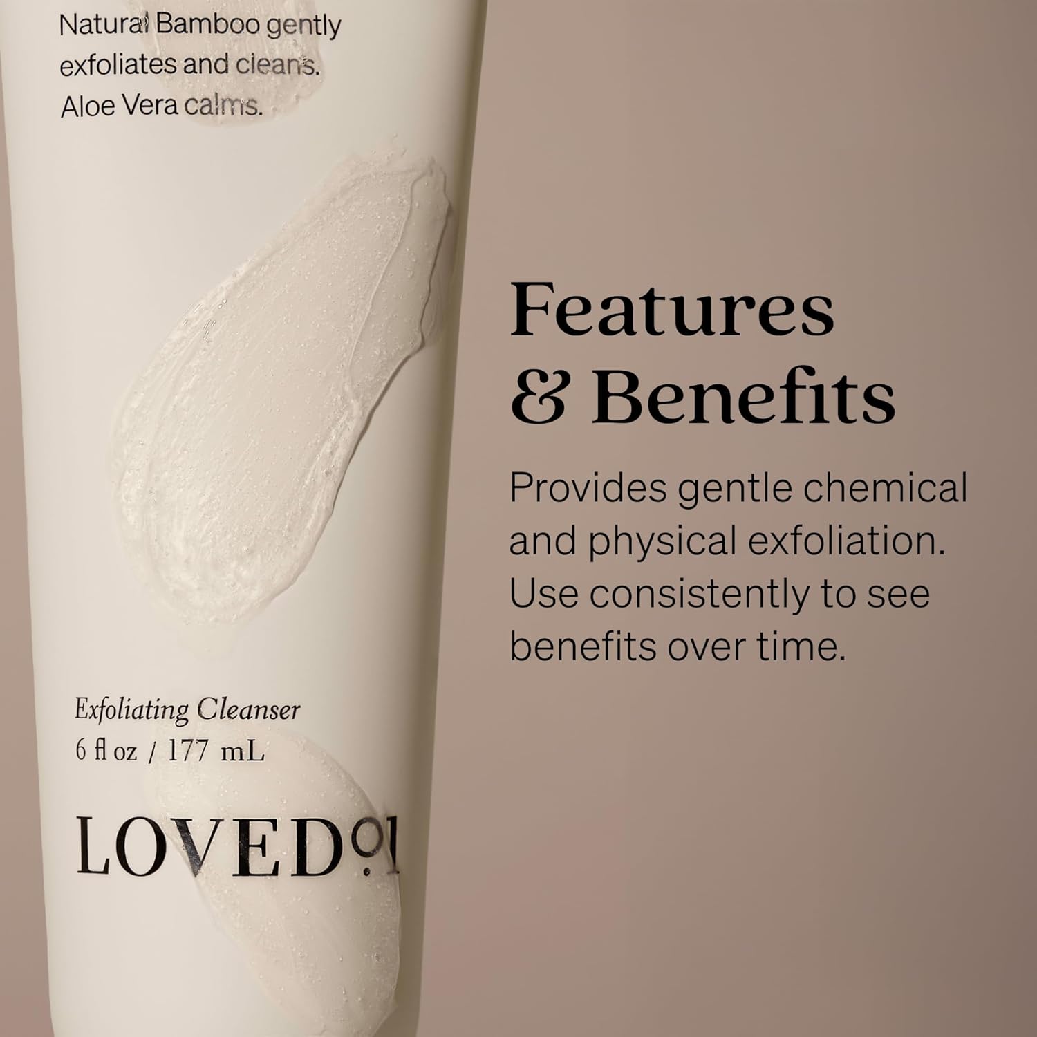 Face & Body Exfoliating Cleanser, John Legend Skincare, Hydrating & Moisturizing Wash, Helps Skin Irritation, with Mandelic Acid for Gentle Exfoliation, 2-Pack (6 oz each)-FemmiqueWomen