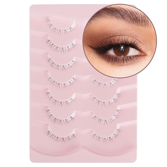 Eyelashes False Bottom Lashes Lower Lashes Fake Bottom Eyelashes 7 Pairs R-2-FemmiqueWomen